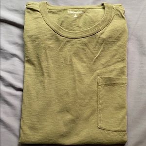 J crew garment died t shirt